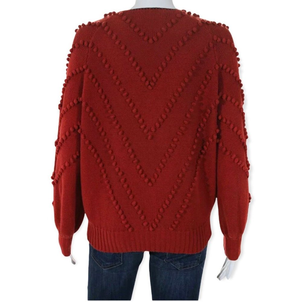 The Great Meadow Bobble Cardigan Sweater Knit Crochet Cardigan Sweater - Picture 3 of 11